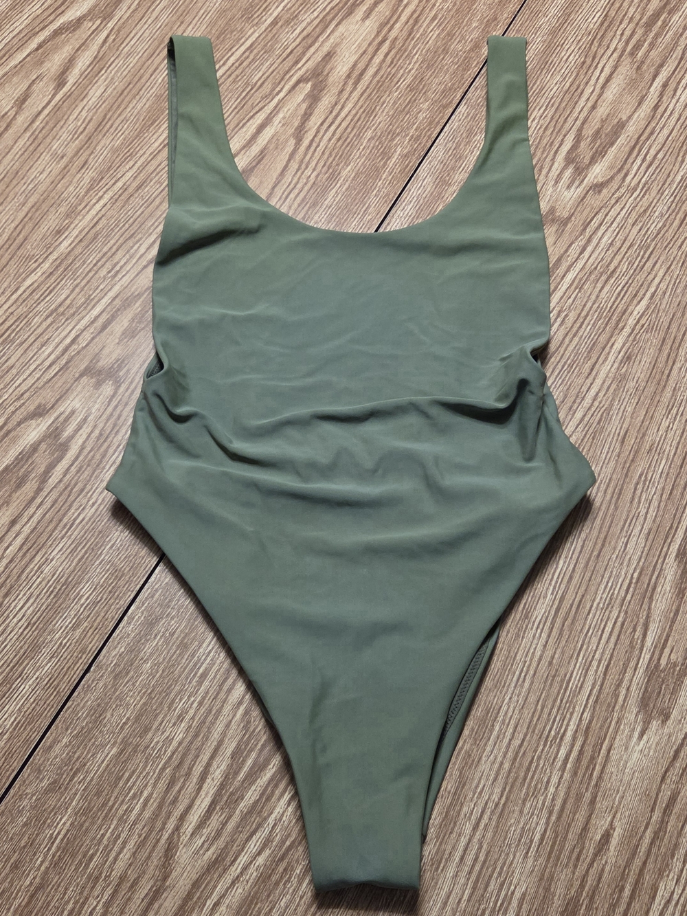 Aerie Olive Green One-Piece Swimsuit
